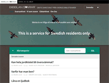 Tablet Screenshot of bibblansvarar.se